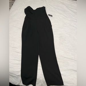 Express straight leg black jumpsuit size 6